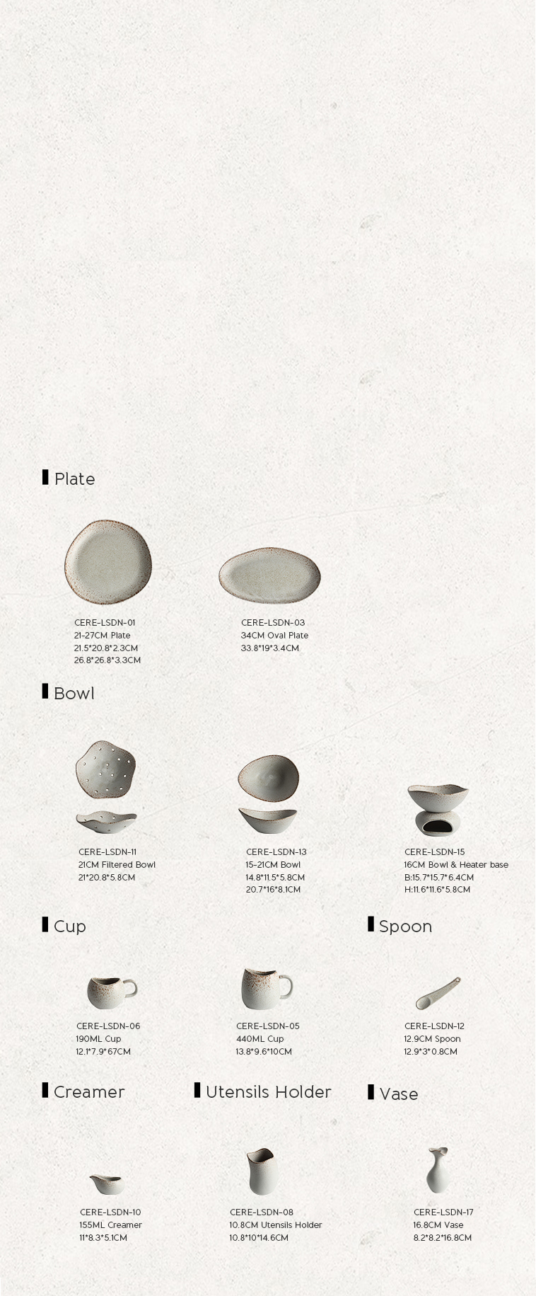 Ceramicium Desert Nomad single ceramic plate – rough glaze finish with layered brown texture evoking desert landscape