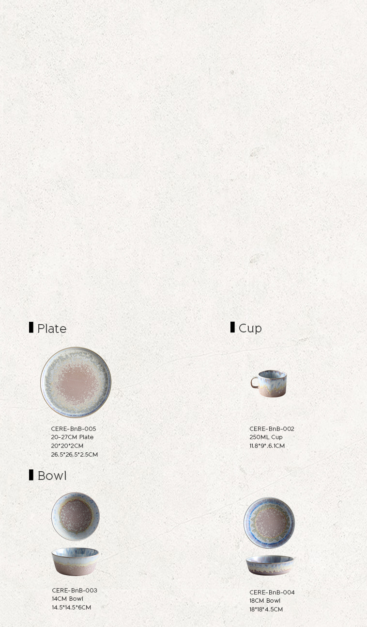 Horizon Dust Series ceramic cup with soft blue-purple glaze fading into warm yellow and red clay base