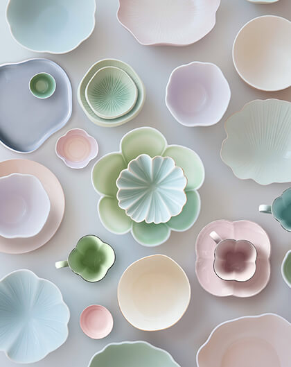 stoneware serving plate for commercial tableware