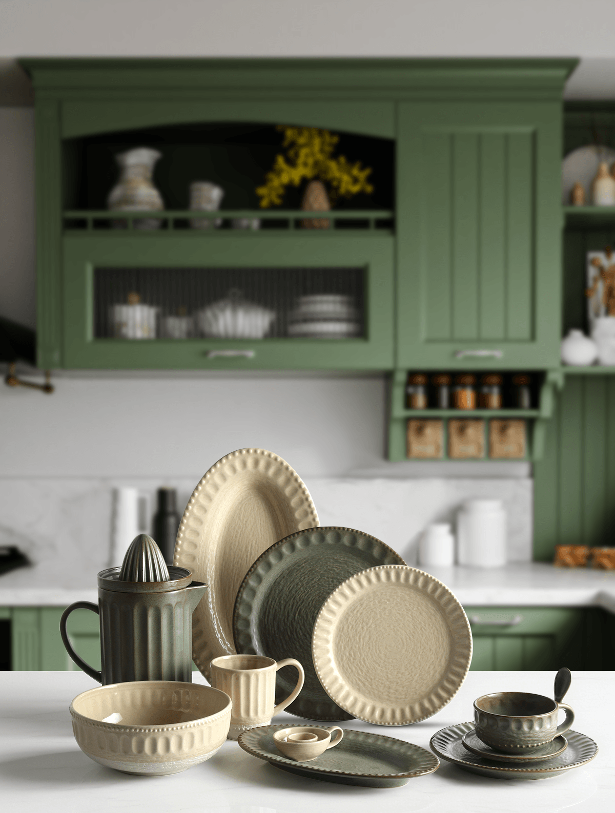 modern ceramic dinner set for hotel and horeca